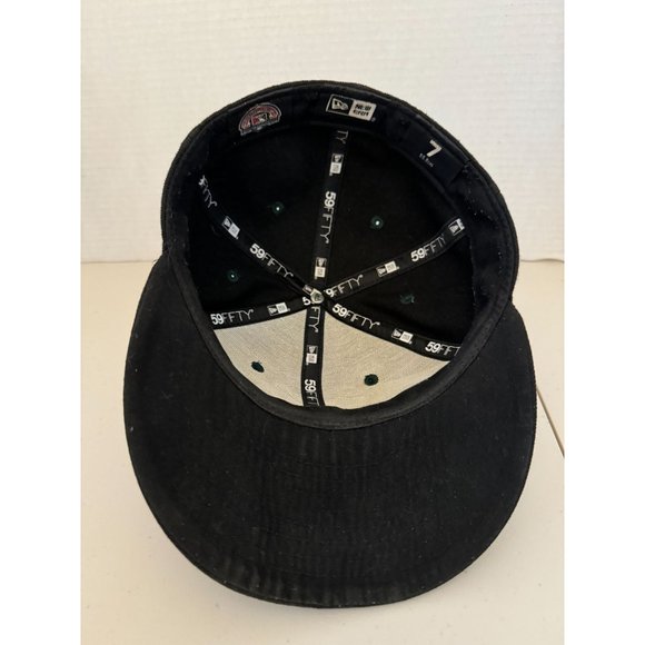Vintage Augusta GreenJackets New Era 59Fifty Fitted 7 Hat Black MiLB Baseball - Picture 8 of 9